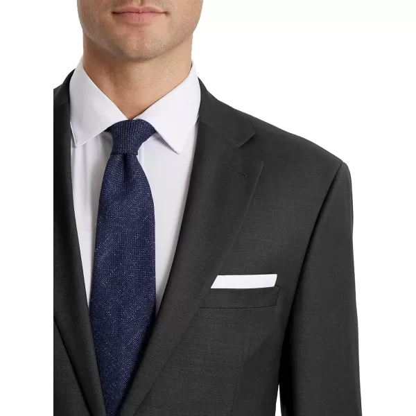 Calvin Klein Mens Slim Fit Suit SeparatesSuit Jacket Charcoal