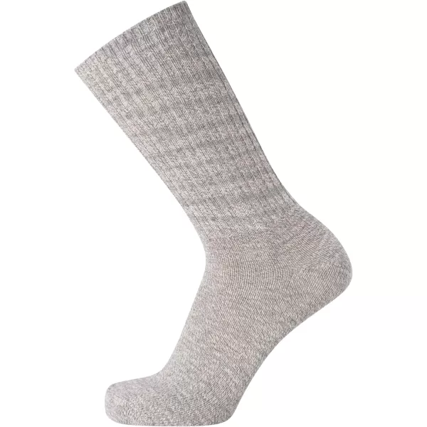 Calvin Klein Mens Socks  Lightweight Cotton Blend Crew Socks 6 PackCharcoal