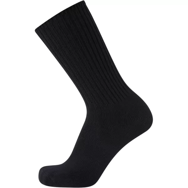 Calvin Klein Mens Socks  Lightweight Cotton Blend Crew Socks 6 PackNavy