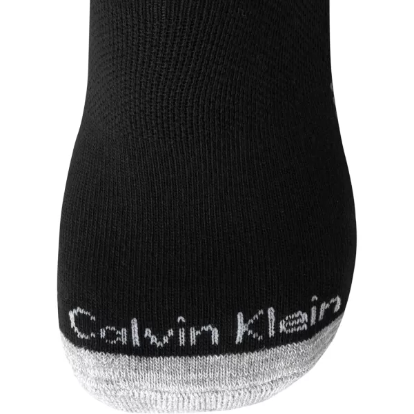 Calvin Klein Mens Socks  Lightweight No Show Socks 12 PackBlack