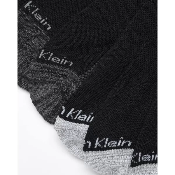 Calvin Klein Mens Socks  Lightweight No Show Socks 12 PackBlack