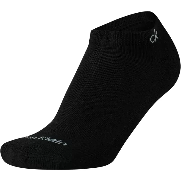 Calvin Klein Mens Socks  Lightweight No Show Socks 12 PackBlack Classic