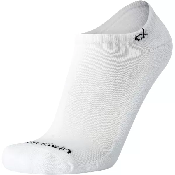 Calvin Klein Mens Socks  Lightweight No Show Socks 12 PackWhite