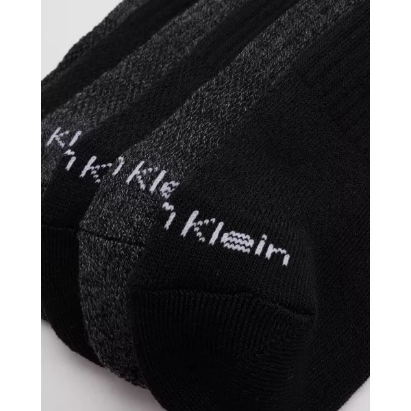 Calvin Klein Mens Socks  Low Cut Ankle Socks 12 PackBlackGrey