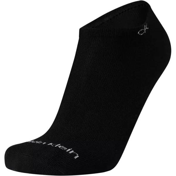 Calvin Klein Mens Socks  Low Cut Ankle Socks 12 PackPure Black