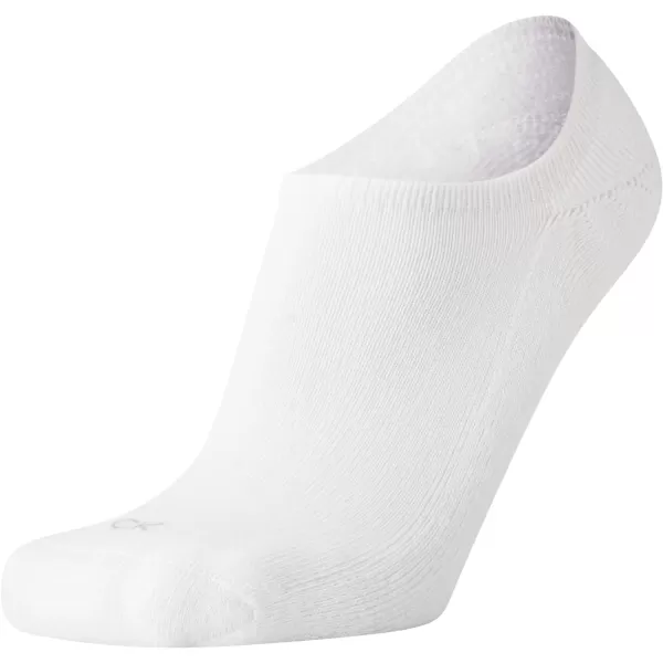 Calvin Klein Mens Socks  Low Cut Ankle Socks 12 PackWhite