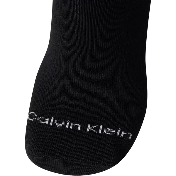 Calvin Klein Mens Socks  No Show Ankle Socks 6 PackBlack