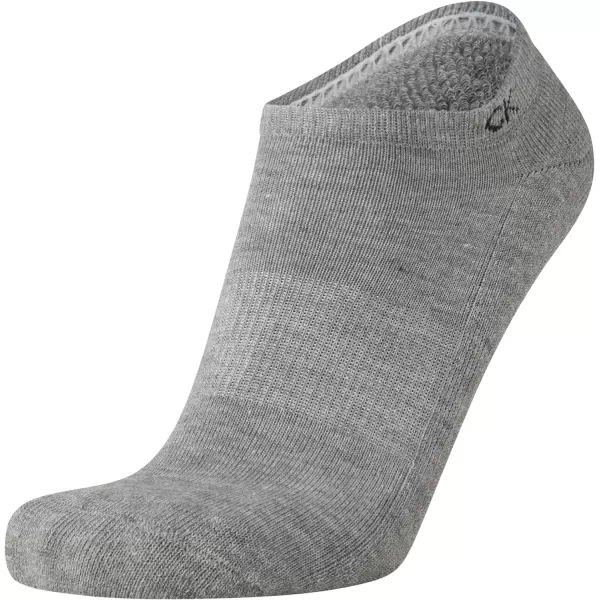 Calvin Klein Mens Socks  No Show Low Cut Athletic Socks 6 PackGreyBlackWhite