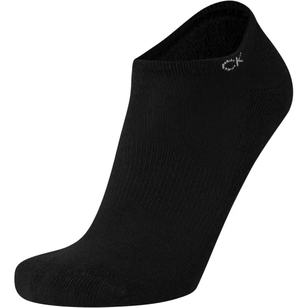 Calvin Klein Mens Socks  No Show Low Cut Athletic Socks 6 PackJet Black
