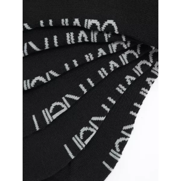 Calvin Klein Mens Socks  No Show Low Cut Athletic Socks 6 PackJet Black