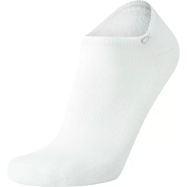 Calvin Klein Mens Socks  No Show Low Cut Athletic Socks 6 PackTrue White