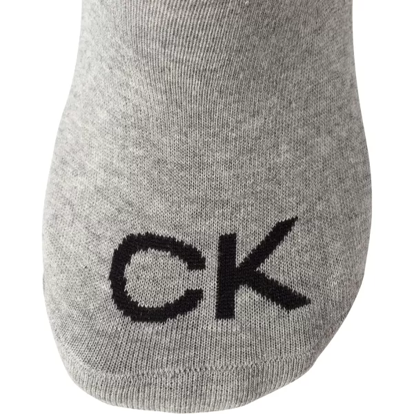 Calvin Klein Mens Socks  No Show Sneaker Liner Socks 3 PackAssorted  Low