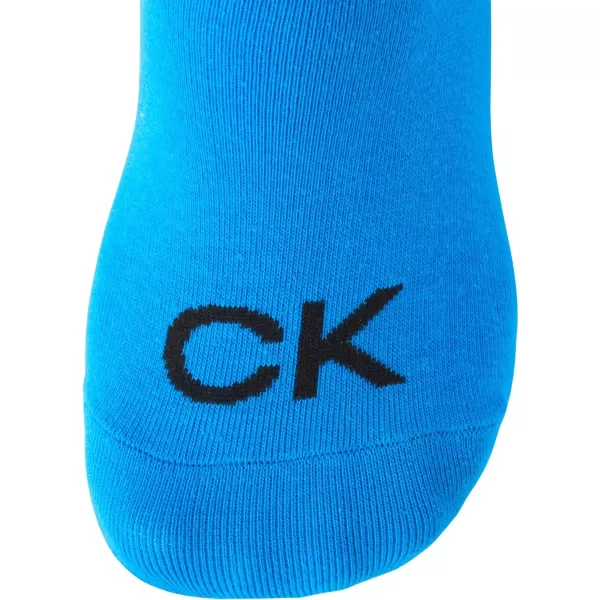 Calvin Klein Mens Socks  No Show Sneaker Liner Socks 3 PackAssortment