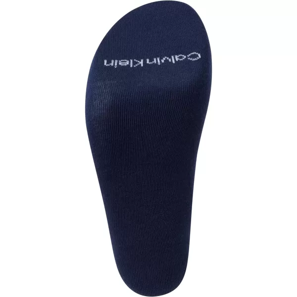Calvin Klein Mens Socks  No Show Sneaker Liner Socks 3 PackBlue