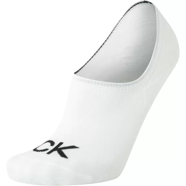 Calvin Klein Mens Socks  No Show Sneaker Liner Socks 6 PackAsst 96