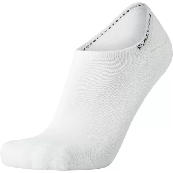 Calvin Klein Mens Socks  No Show Sneaker Liner Socks 6 PackWhite Logo