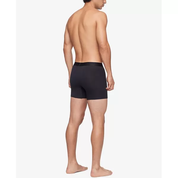 Calvin Klein Mens Standards 3Pack Boxer Brief3 Black Beauty