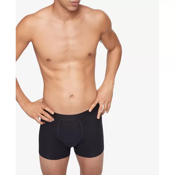 Calvin Klein Mens Standards 3Pack Boxer Brief3 Black Beauty