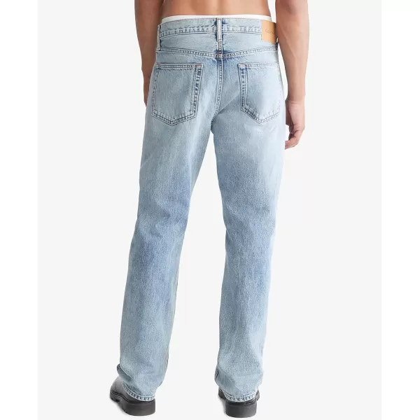 Calvin Klein Mens Straight Fit JeansAbner