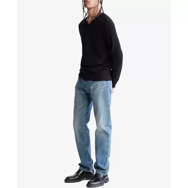 Calvin Klein Mens Straight Fit JeansBluegrass 78