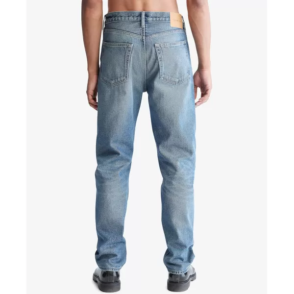 Calvin Klein Mens Straight Fit JeansBluegrass 78