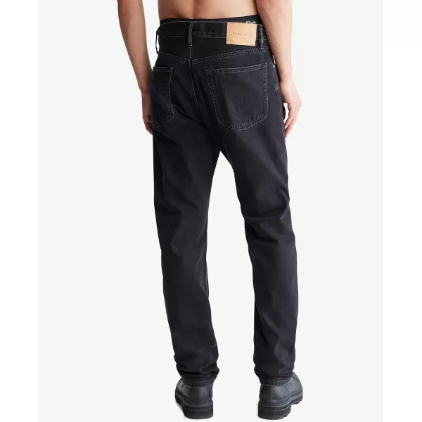 Calvin Klein Mens Straight Fit JeansCk Essential Bl