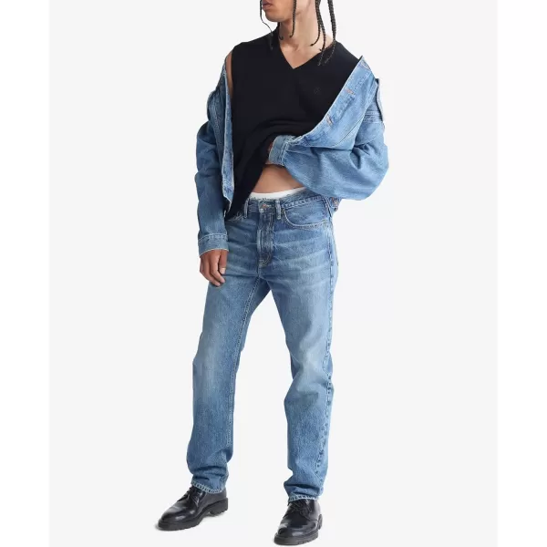 Calvin Klein Mens Straight Fit JeansCk Stone