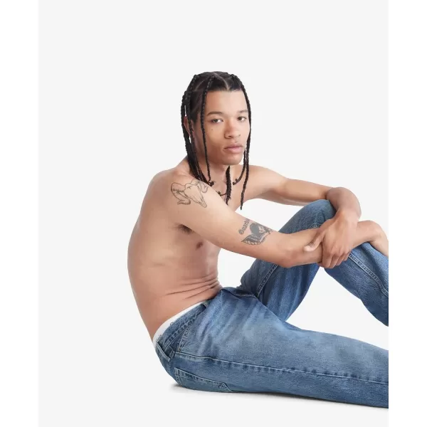 Calvin Klein Mens Straight Fit JeansCk Stone