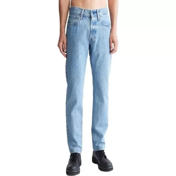 Calvin Klein Mens Straight Fit JeansDesert Blue