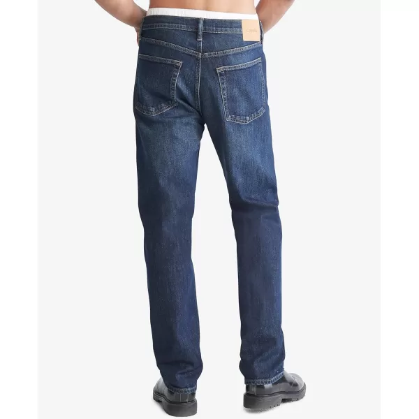 Calvin Klein Mens Straight Fit JeansIndigo No 6