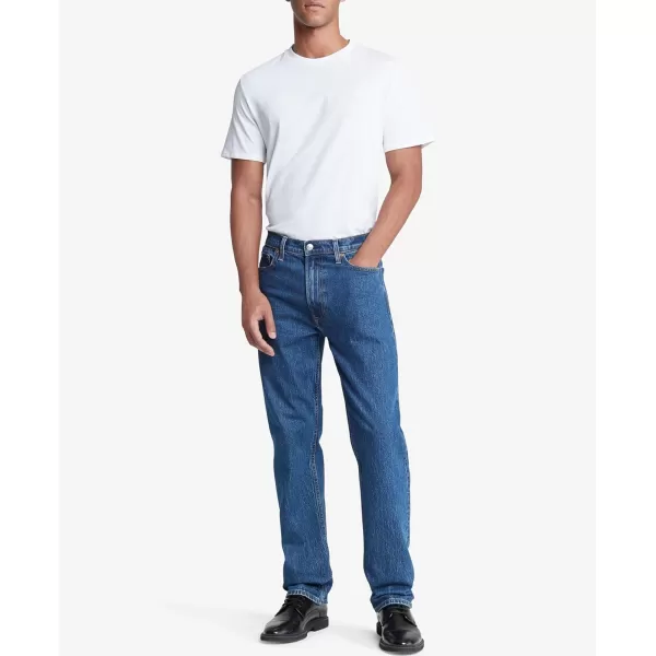 Calvin Klein Mens Straight Fit JeansKlein Blue