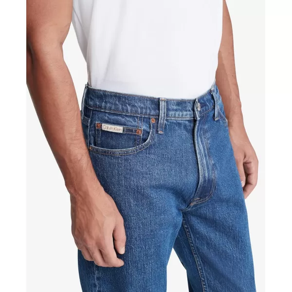 Calvin Klein Mens Straight Fit JeansKlein Blue