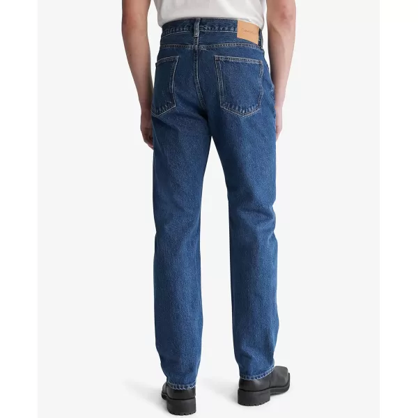 Calvin Klein Mens Straight Fit JeansPacifico