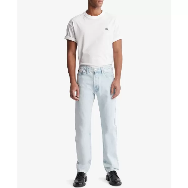 Calvin Klein Mens Straight Fit JeansStandard Straight Charlie Indigo