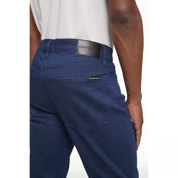 Calvin Klein Mens Straight Fit JeansStandard Straight Steel Blue