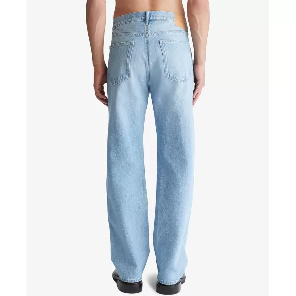 Calvin Klein Mens Straight Fit JeansSunfade