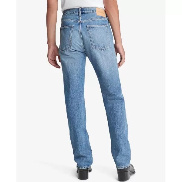 Calvin Klein Mens Straight Fit JeansTinted Ck Stone