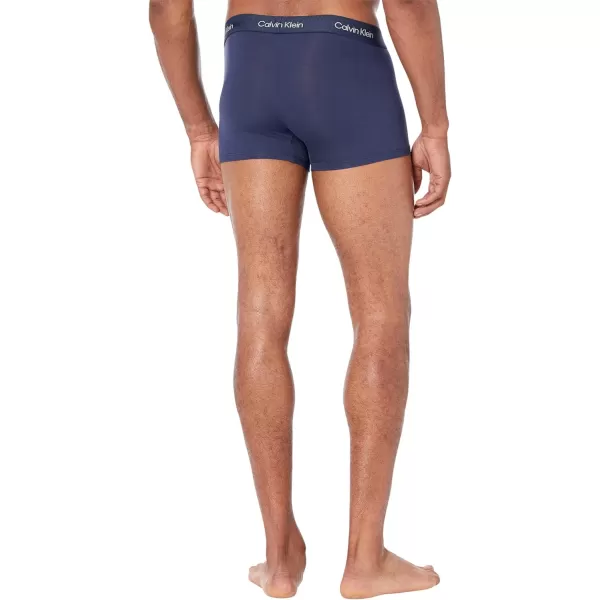 Calvin Klein Mens TrunkBlue Shadow