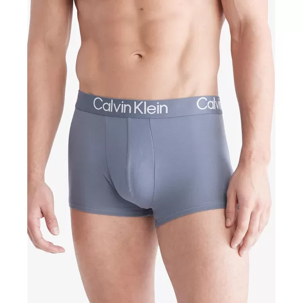 Calvin Klein Mens TrunkGrey Rose Asphalt Grey Dragon Fly