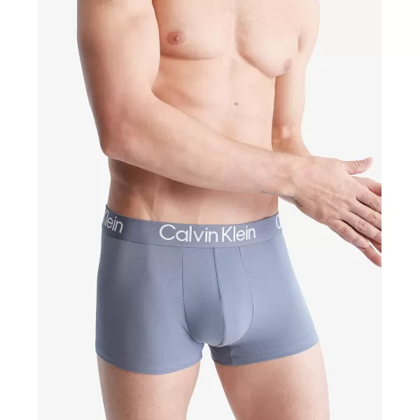 Calvin Klein Mens TrunkGrey Rose Asphalt Grey Dragon Fly