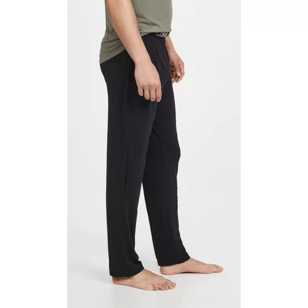 Calvin Klein Mens Ultra Soft Modal Pants1 Black