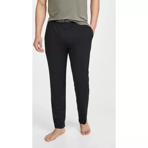 Calvin Klein Mens Ultra Soft Modal Pants1 Black