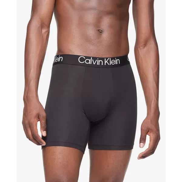 Calvin Klein Mens Ultra Soft Modern Modal Boxer Brief3 Black