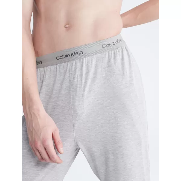 Calvin Klein Mens Ultra Soft Modern Modal Lounge JoggerGrey Heather