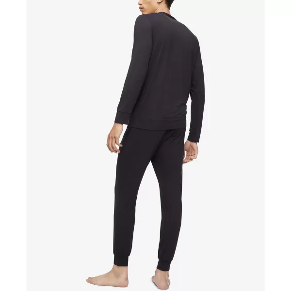 Calvin Klein Mens Ultra Soft Modern Modal Lounge LS SweatshirtBlack