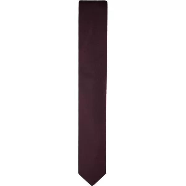 Calvin Klein Mens Unison Solid Slim TieBurgundy