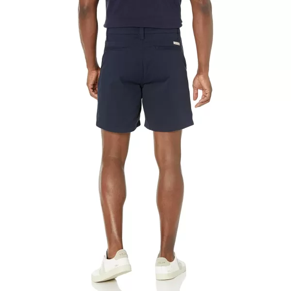 Calvin Klein Mens Utility Chino ShortDark Sapphire