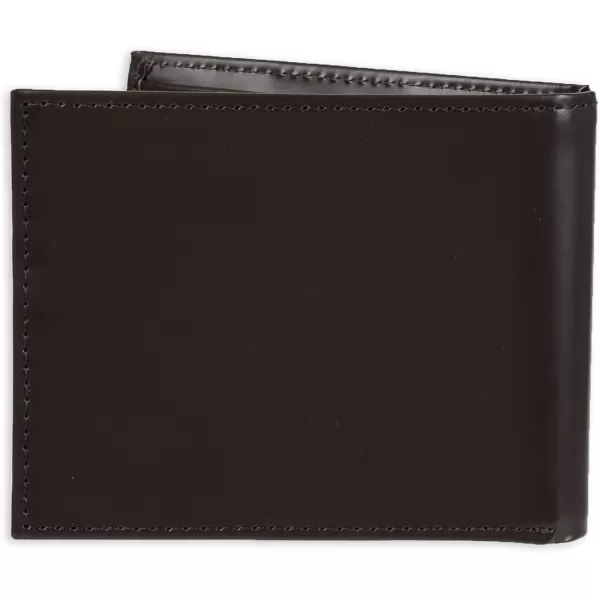 Calvin Klein Mens Wallet SetsMinimalist Bifold and Card CasesBrown Bifold