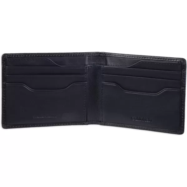Calvin Klein Mens Wallet SetsMinimalist Bifold and Card CasesNavy Bifold