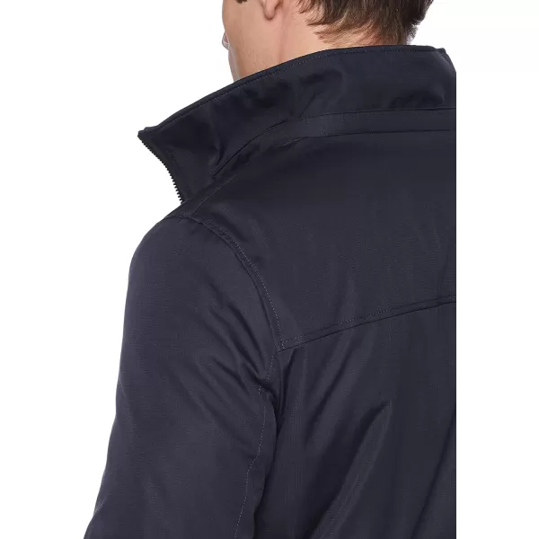 Calvin Klein Mens Water and Wind Resistant Hooded Coat from Fall Into WinterNavy